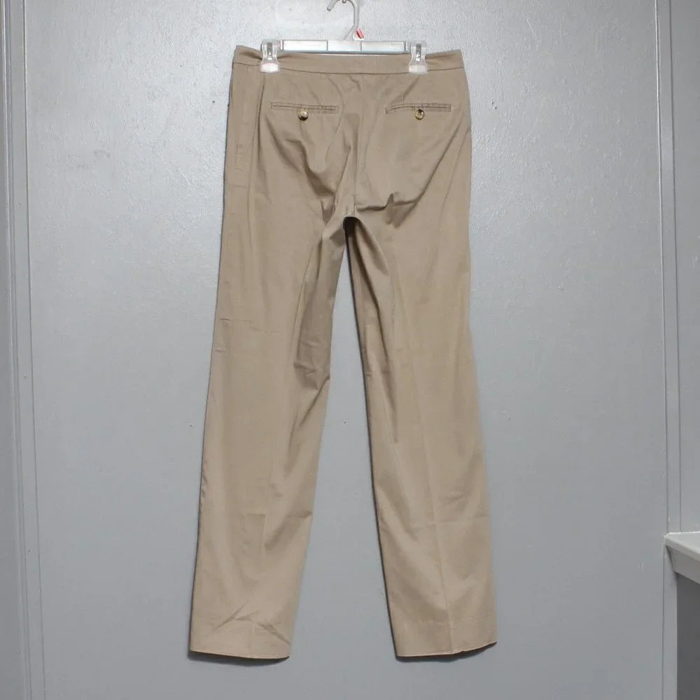 Lavia khaki tan cotton career wear pants